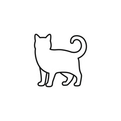 Cat icon vector. EPS 10 editable vector