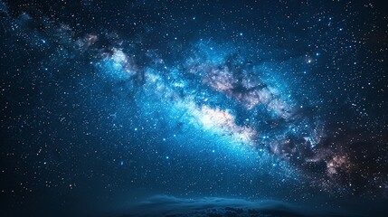 Fototapeta premium Mesmerizing Night Sky: Rediscovering the Universe with New Eyes