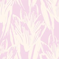 Pastel Abstract Floral Seamless Pattern Design