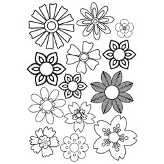 Hand-drawn floral illustration