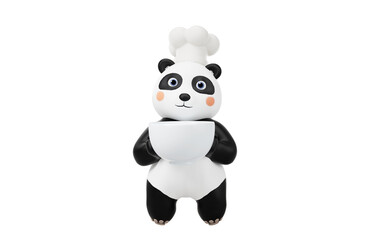 Panda chef with cartoon style, 3d rendering. © Vink Fan