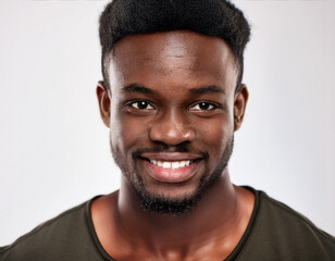 Obraz premium Studio Portrait of Young Handsome Man