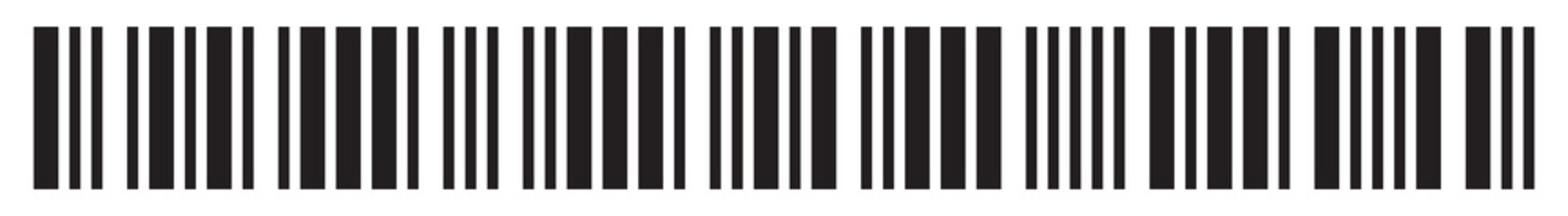  Barcode icon. Barcode vector icon. Simple fake bar code. Bar code for web design. Barcode product distribution icon. Vector illustration  isolated on white background.