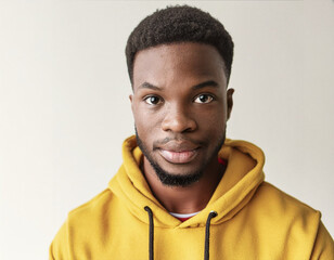 Obraz premium Studio Portrait of Young Handsome Man
