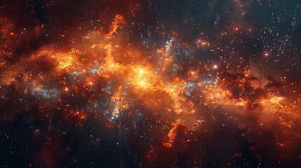 Space galaxy night sky background
