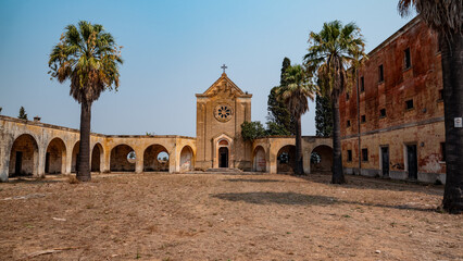 Fototapeta premium Borgo abbandonato di Monteruga, Veglie (Lecce). 
