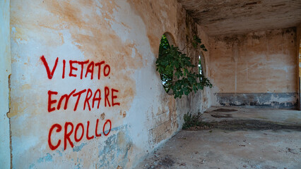 Borgo abbandonato di Monteruga, Veglie (Lecce). 