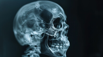 Human Skull X-ray