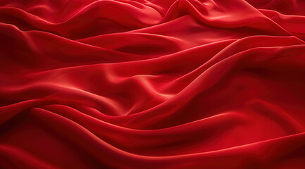 red satin background