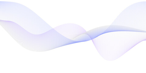 Abstract vector illustration of gray colored wave lines. Abstract graphic wave lines. design element for technology, science, modern concept background