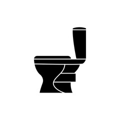 Toilet icon vector. WC illustration sign. Bathroom symbol. restroom logo.