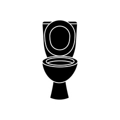 Toilet icon vector. WC illustration sign. Bathroom symbol. restroom logo.