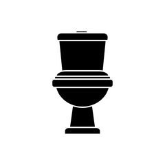Toilet icon vector. WC illustration sign. Bathroom symbol. restroom logo.