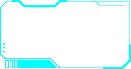 Futuristic Frame Vector