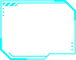 Futuristic Frame Vector