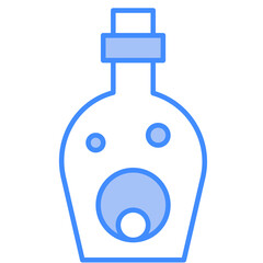 Medicine, poison, potion, snake Icon