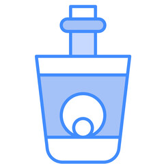 eyeball, halloween, horror, scary, bottle Icon