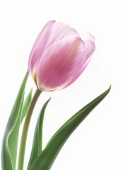 Naklejka premium pink tulips