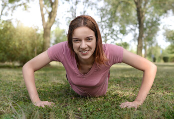 Teenager  athlete staying motivated and determined while mentally and physically preparing for...