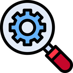 Management, optimization, process, search, seo Icon