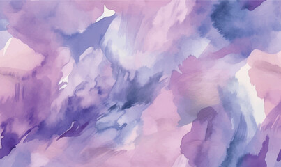 Naklejka premium abstract watercolor background, shades of lavender, soft, pattern