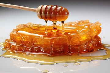 Honeycombs,isolation white background