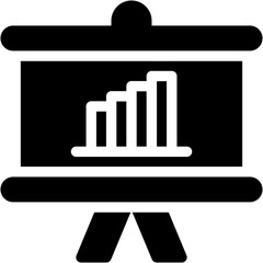 Analysis, presentation, company, meeting Icon