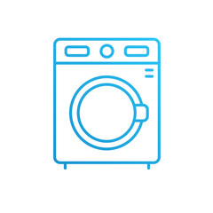 Laundry Machine vector icon