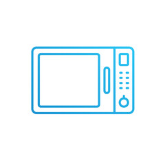 Microwave vector icon