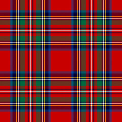 Tartan Plaid colored seamless pttern,EPS 10.