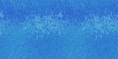 Gradient space dyed stripe with linen effect seamless textured border. Masculine blue white variegated striped print banner.