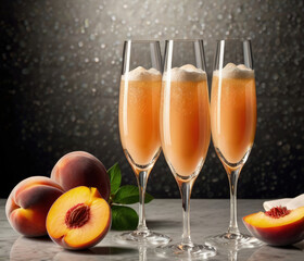 Bellini. Bellini is a cocktail made with Prosecco and peach or nectar. Bellini Cipriani.