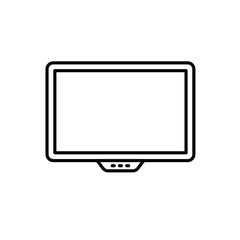 Smart Tv vector icon