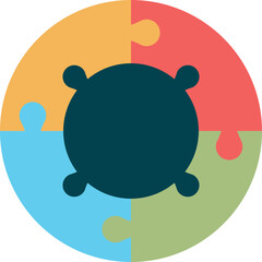 Jigsaw Puzzle Pieces Element