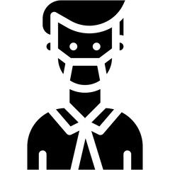 person, manager, user, male, account Icon