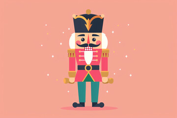 a cartoon of a nutcracker