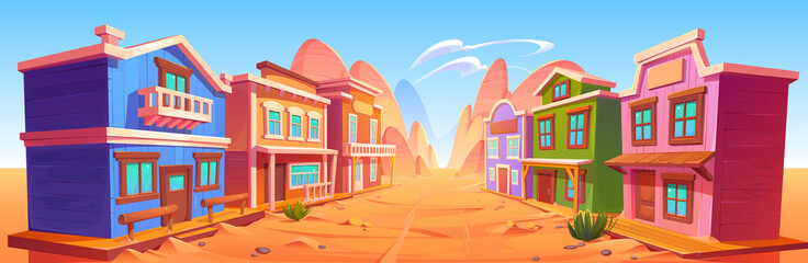 Wild West Town Street