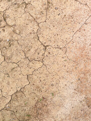 Cracked earth texture for nature background