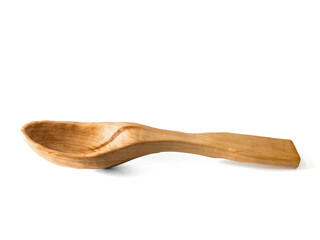Wooden Spoon Isolated on a white background