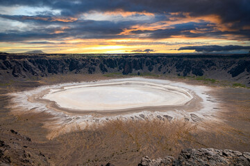 Al Wahba crater, one of the Saudi Arabia's Natural wonder 