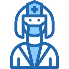 nurse, medical, hospital, medical assistance, people Icon