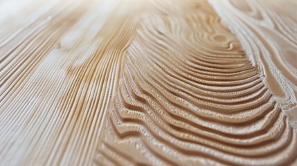 Exquisite Wood Grain Textures in Natural Light: A Close-Up View