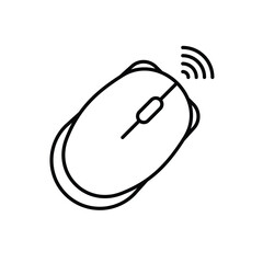 Wireless Mouse vector icon