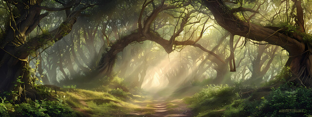 Enchanted Forest Path