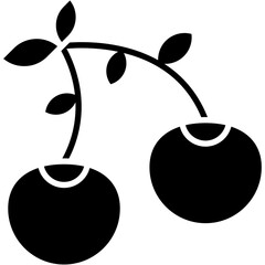 berrys, fruit, heart , love and romance, miscellaneous, valentines day, valentine Icon