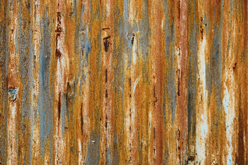 background of rusty iron, old and weathered