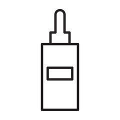 Serums and Essences Vector Line Icon Design