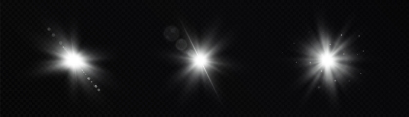 Light sources, concert lighting, stage spotlights. Floodlight beam, illuminated spotlights for web design and projection studio lights beam concert club show scene illumination.