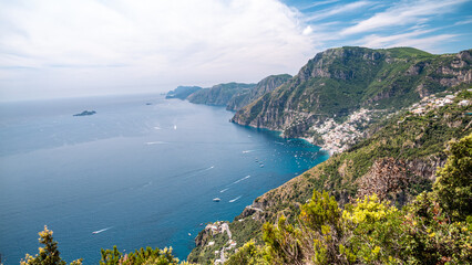 Sentiero degli Dei (Path of God), Costiera Amalfitana (Salerno). Trekking da Bomerano di Agerola a Positano in 4 ore.