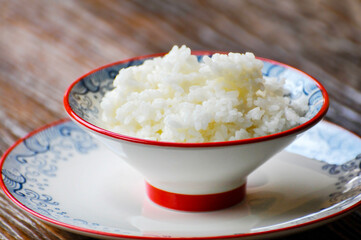 rice in bowl